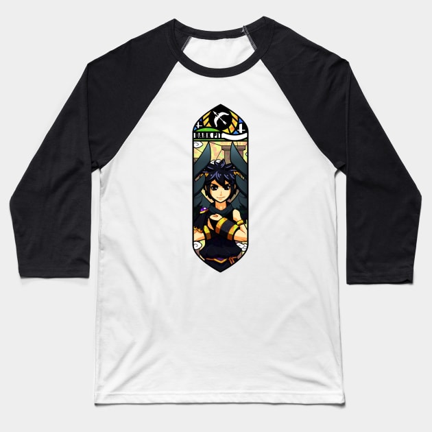 Dark Pit Baseball T-Shirt by QuasQuas